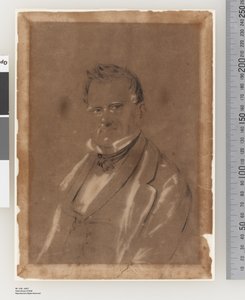 Retrato de Joseph Raphael, c.1852 de Charles Rodius