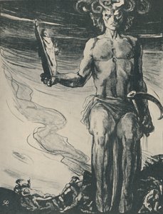 Cartaz de The Dynasts, de Thomas Hardy, 1919
