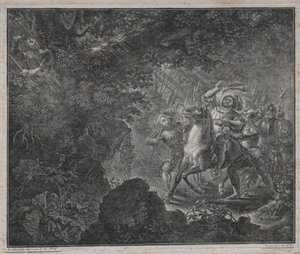 Guilherme Tell em Kuessnacht, 1820. de Charles Samuel Girardet