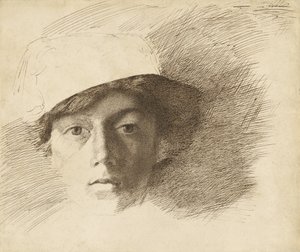 Autorretrato de Charles Samuel Keene