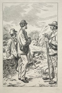 Os Três Nomes, 1869. de Charles Samuel Keene