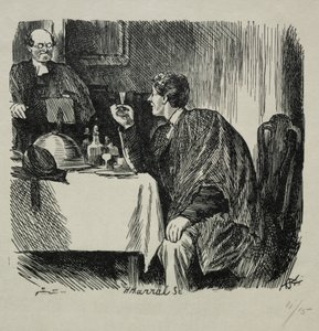 Ceia do grau de Tomkins e como terminou, 1868.