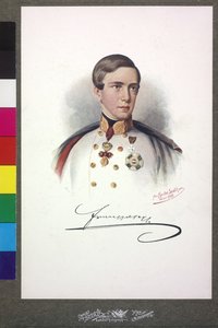 Imperador da Áustria Franz Joseph I de Charles Scolik