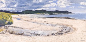 Beach Stream, Sanna, 2017 (óleo sobre tela)
