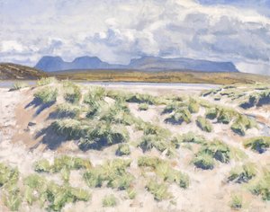 Dunas, Achnahaird, 2017 (óleo sobre tela) de Charles Simpson