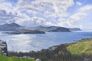 Eorsa, Loch na Keal, 2013 (óleo sobre tela)