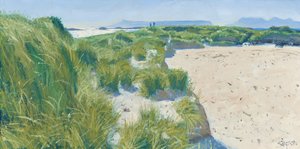 Figuras nas dunas, 2015 (óleo sobre tela)