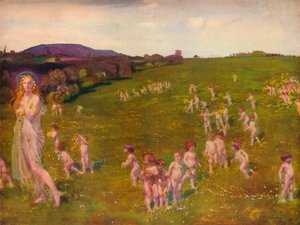 A vinda da primavera de 1913 de Charles Sims
