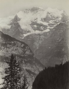 Jungfrau, vista de Murren, Suíça