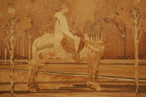 A senhora e o unicórnio 1925 de Charles Spindler