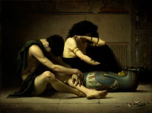 Lamentações sobre a morte do primogênito do Egito, 1877.