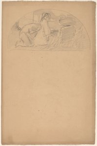 Estudo para uma Luneta de Charles Sprague Pearce