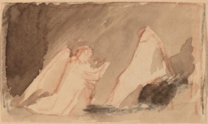 Estudo para um painel de Charles Sprague Pearce