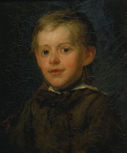 Retrato de um menino, 1868. de Charles T. Webber