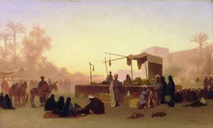 Cairo, Egito (óleo sobre painel)