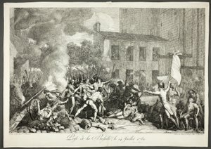 Capturando a Bastilha, 14 de julho de 1789
