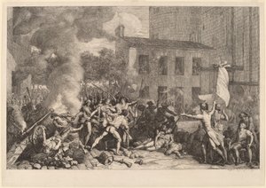 Tomada da Bastilha, 14 de julho de 1789 de Charles Thevenin