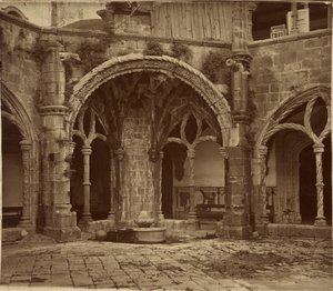 [Claustro do Silêncio, Mosteiro de Santa Cruz de Coimbra] de Charles Thurston Thompson