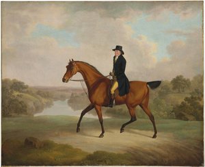 William Yates, Esq., De Springside, em seu roadster favorito de Charles Towne