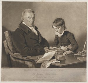 Francis Noel Clark Mundy e o seu neto, William de Charles Turner