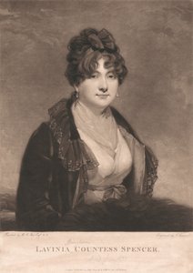 Lavinia Bingham, Condessa de Spencer de Charles Turner
