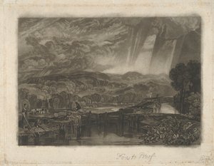 Mais Parque, perto de Watford, no rio Colne de Charles Turner