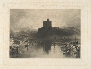 Castelo de Norham, no rio Tweed de Charles Turner