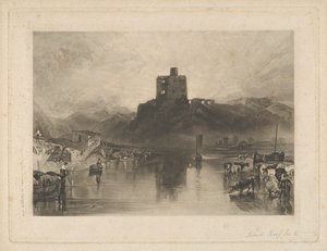 Castelo de Norham, no rio Tweed de Charles Turner