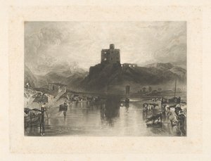 Castelo de Norham, no rio Tweed de Charles Turner