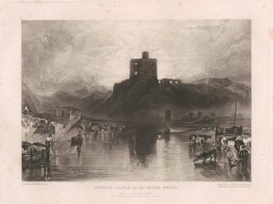Castelo de Norham, junto ao rio Tweed de Charles Turner