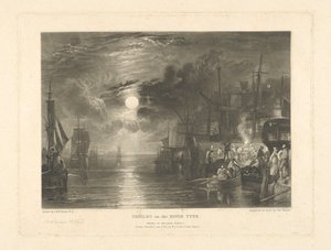 Escudos no rio Tyne de Charles Turner