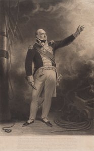 O Honorável Edward Lord Viscount Exmouth de Charles Turner