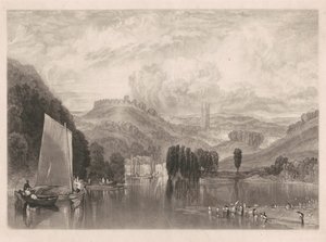 Totnes, junto ao rio Dart de Charles Turner