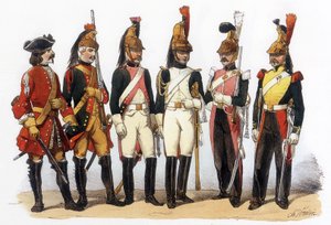 Uniformes do exército francês: Dragões