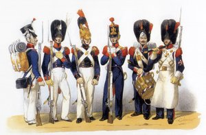 Uniformes do exército francês: Guarda Nacional (Infantaria)
