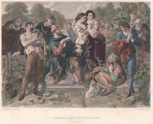 Orlando and the Wrestler - "As You Like It" de Charles W. Sharpe