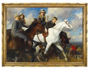 Com York e Ainsty - Os Filhos do Sr. Edward Lycett Green, MFH