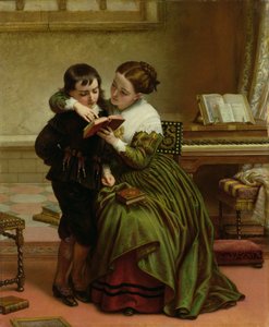 George Herbert e sua mãe