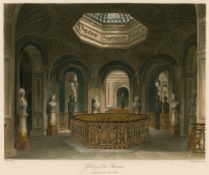 Galeria da Escadaria, Carlton House, Londres de Charles Wild