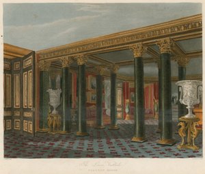 O vestíbulo inferior, Carlton House, Londres de Charles Wild