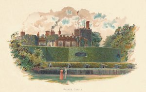 Castelo de Walmer, c1890