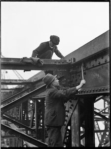 Demolição da Ponte Waterloo, Lambeth, Greater London Authority, 1936.