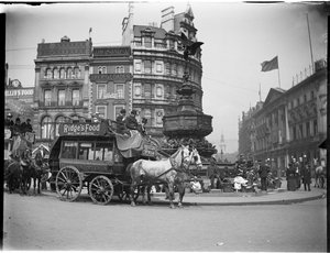 Shaftesbury Memorial Fountain, Piccadilly Circus, Cidade de Westminster, Londres, 1895-1905.