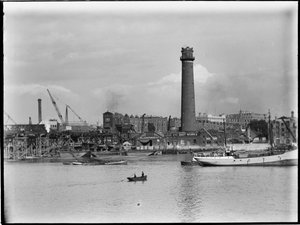 Shot Tower and Lead Works, Belvedere Road, Lambeth, Greater London Authority, 1936.