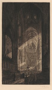 Abadia de Westminster de Charles William Sherborn