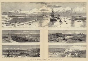 A guerra no Egito, vistas no Canal de Suez