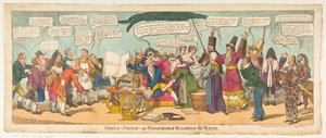 Hocus Pocus - ou Conjurors Raising the Wind, 1º de outubro de 1814.
