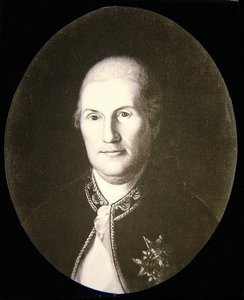 O Comte de Rochambeau (litho) de Charles Willson (after) Peale