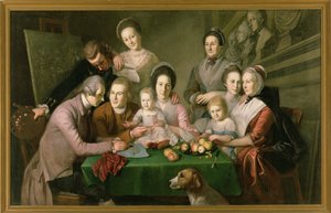 A Família Peale, c.1770-3
