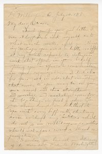Carta a Oscar W. Price do Coronel Charles Young, 14 de julho de 1918. de Charles Young